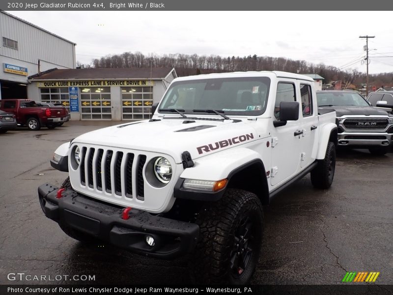Bright White / Black 2020 Jeep Gladiator Rubicon 4x4