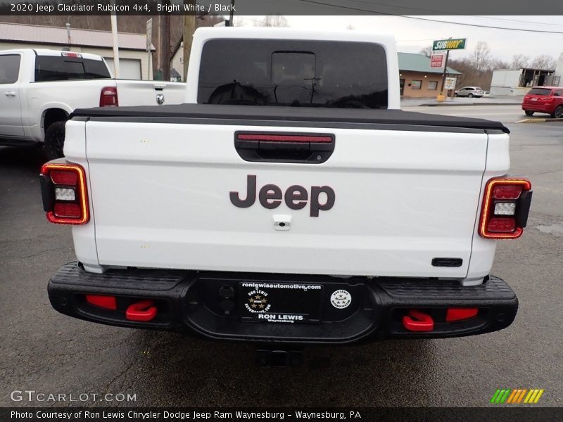 Bright White / Black 2020 Jeep Gladiator Rubicon 4x4