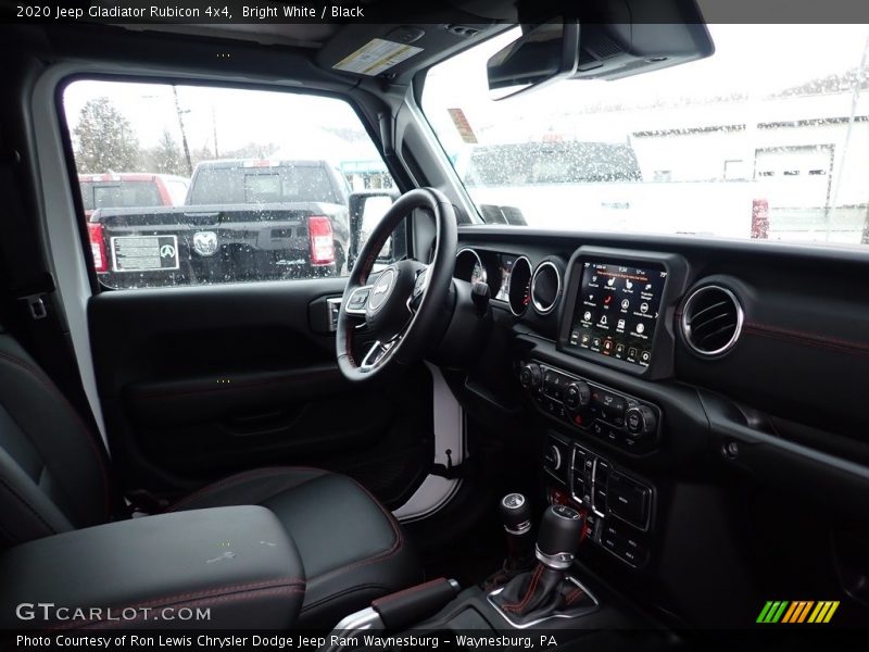 Bright White / Black 2020 Jeep Gladiator Rubicon 4x4
