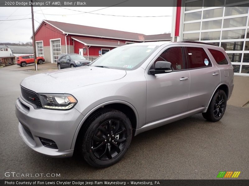 Billet / Black 2020 Dodge Durango GT AWD