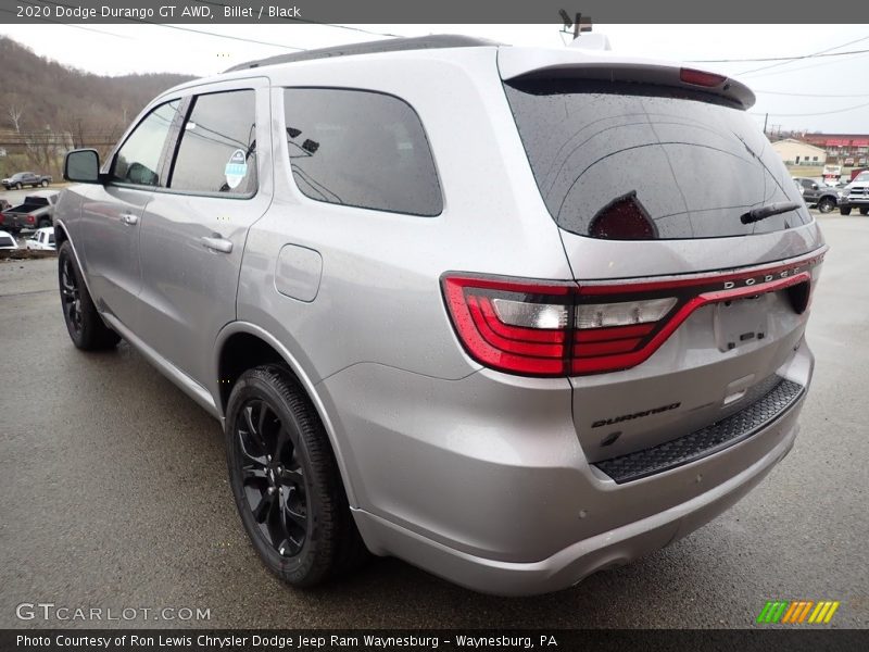 Billet / Black 2020 Dodge Durango GT AWD