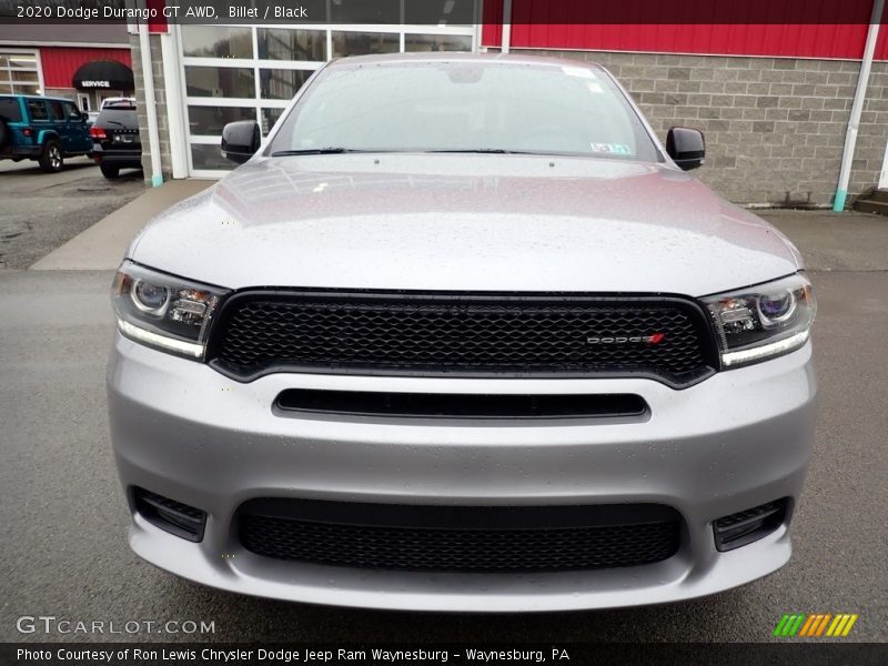 Billet / Black 2020 Dodge Durango GT AWD