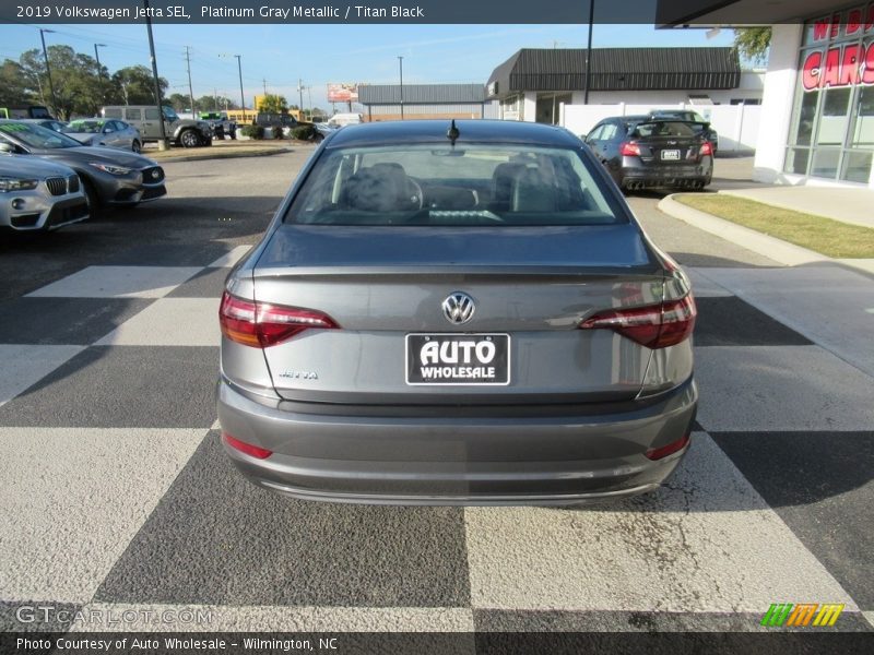 Platinum Gray Metallic / Titan Black 2019 Volkswagen Jetta SEL