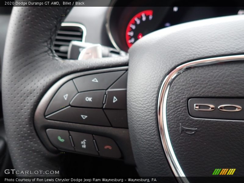Billet / Black 2020 Dodge Durango GT AWD