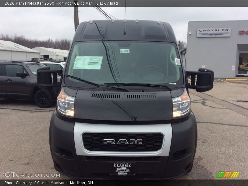 Black / Black 2020 Ram ProMaster 2500 High Roof Cargo Van