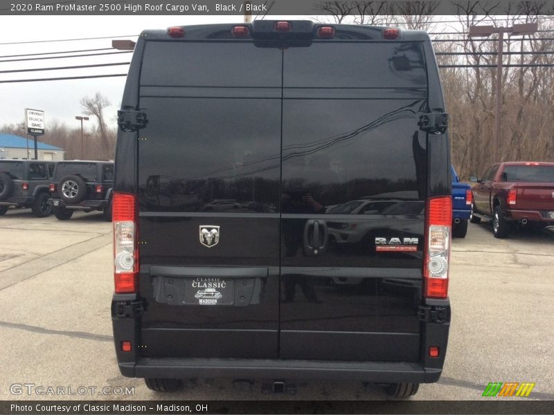 Black / Black 2020 Ram ProMaster 2500 High Roof Cargo Van