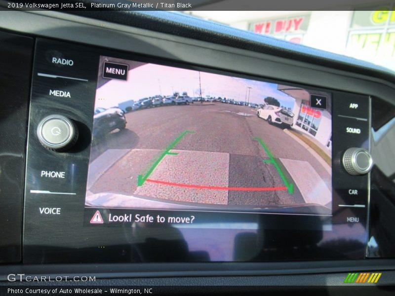 Platinum Gray Metallic / Titan Black 2019 Volkswagen Jetta SEL