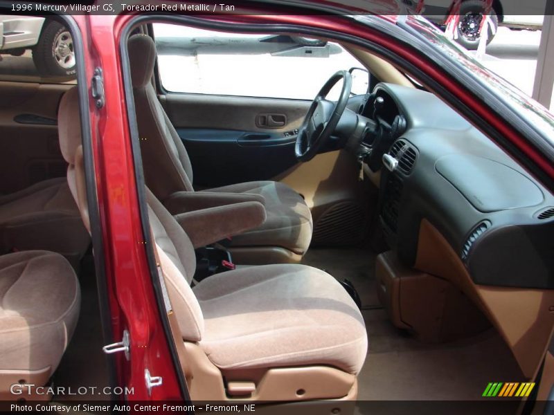 Toreador Red Metallic / Tan 1996 Mercury Villager GS