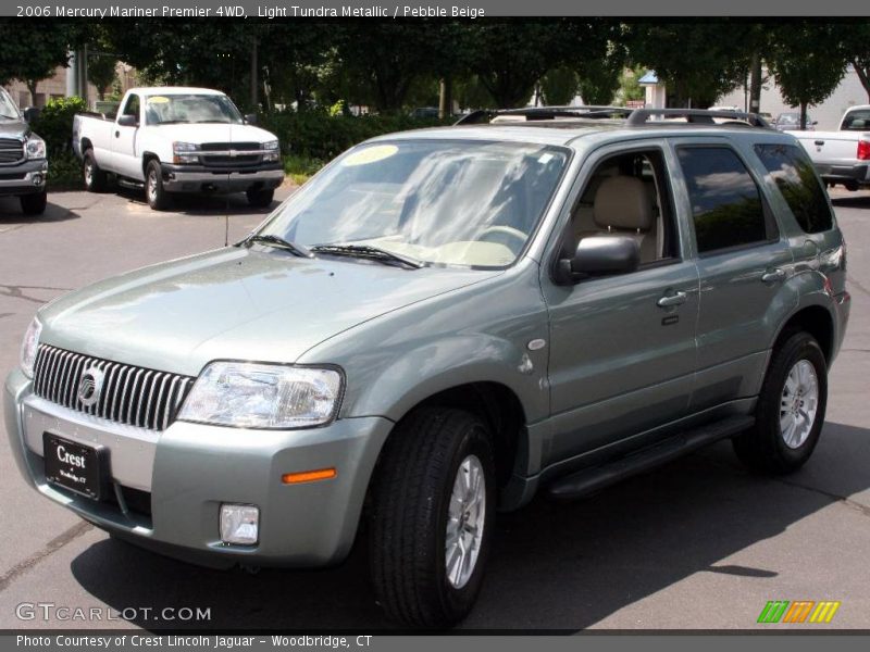 Light Tundra Metallic / Pebble Beige 2006 Mercury Mariner Premier 4WD