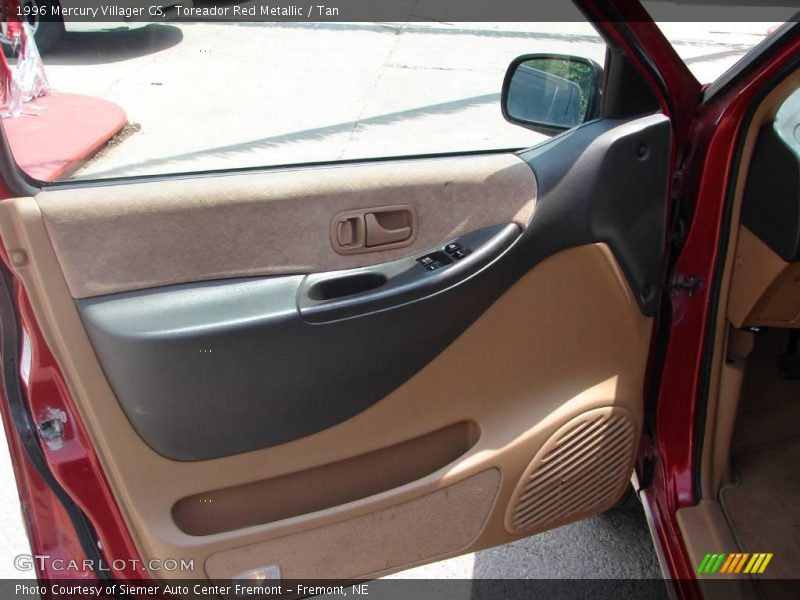 Toreador Red Metallic / Tan 1996 Mercury Villager GS