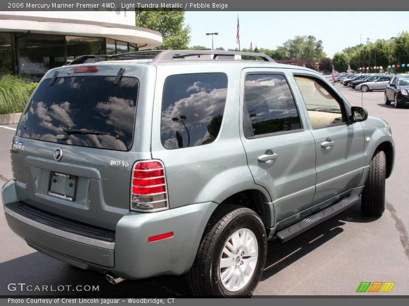 Light Tundra Metallic / Pebble Beige 2006 Mercury Mariner Premier 4WD