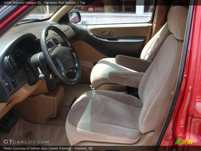 Toreador Red Metallic / Tan 1996 Mercury Villager GS