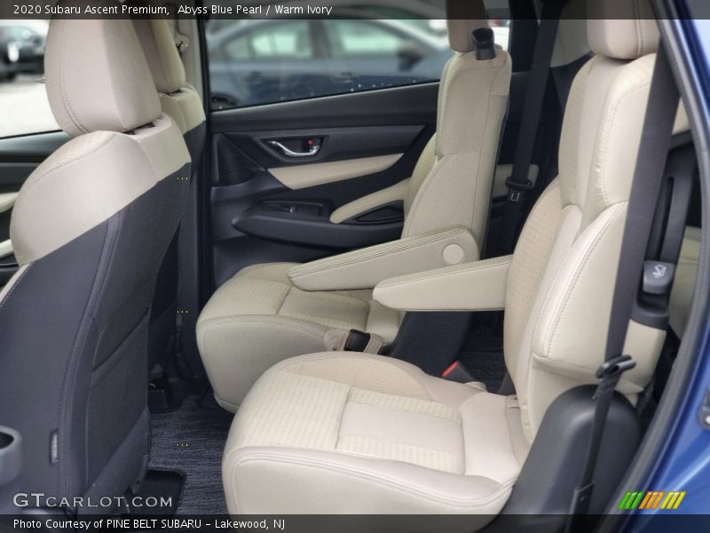 Abyss Blue Pearl / Warm Ivory 2020 Subaru Ascent Premium