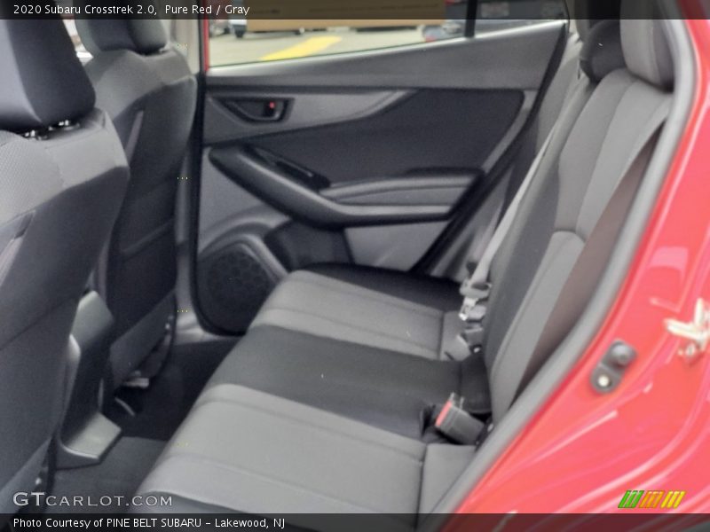 Pure Red / Gray 2020 Subaru Crosstrek 2.0