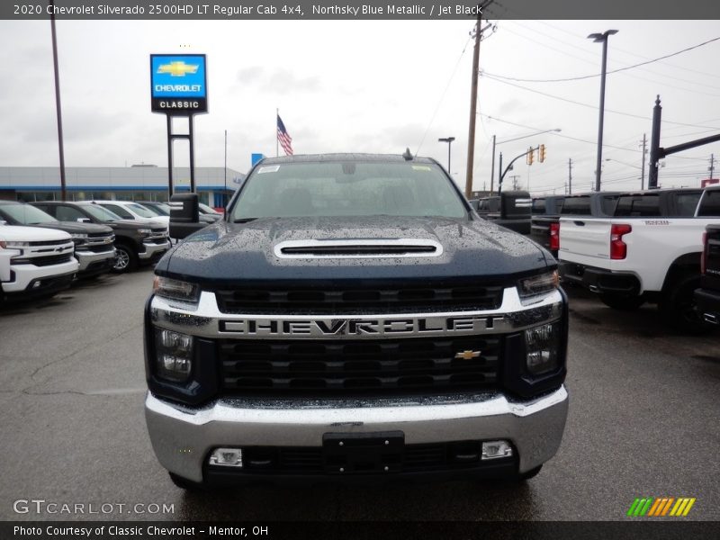Northsky Blue Metallic / Jet Black 2020 Chevrolet Silverado 2500HD LT Regular Cab 4x4