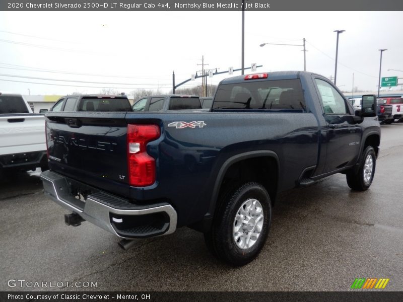 Northsky Blue Metallic / Jet Black 2020 Chevrolet Silverado 2500HD LT Regular Cab 4x4