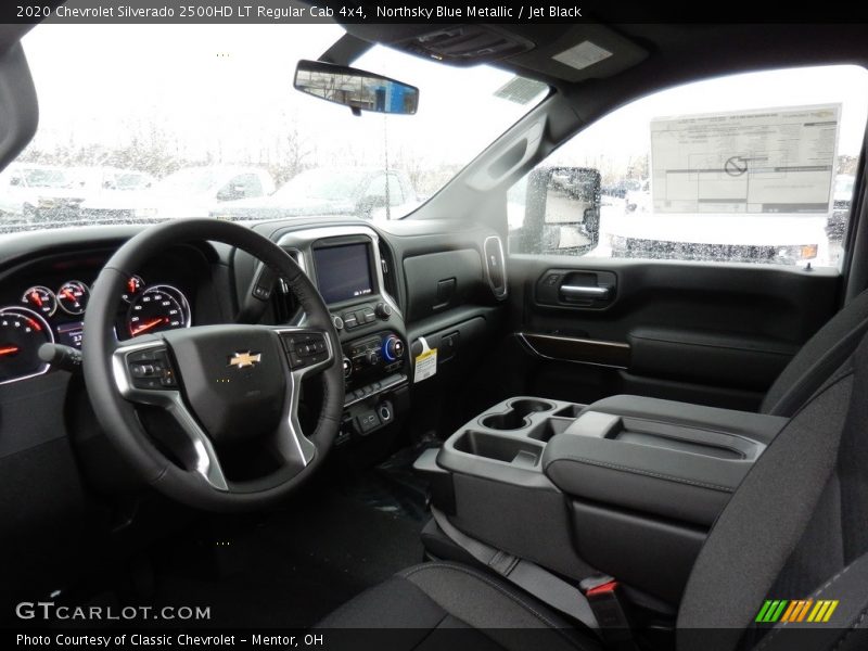 Northsky Blue Metallic / Jet Black 2020 Chevrolet Silverado 2500HD LT Regular Cab 4x4