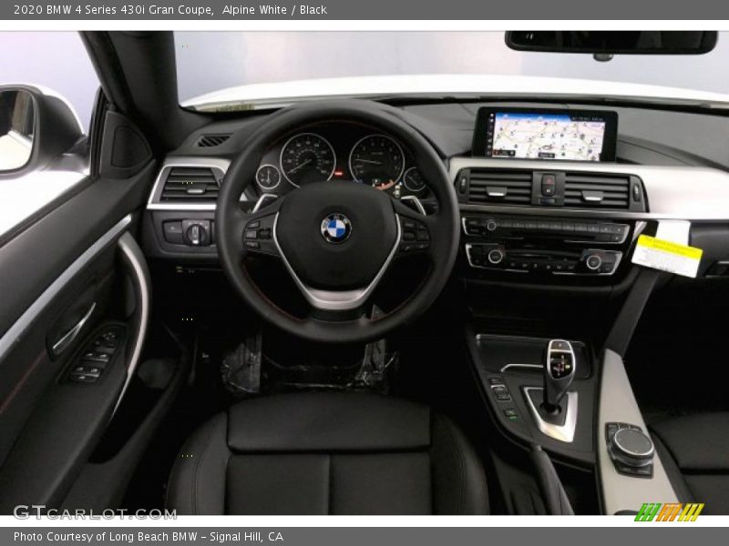 Alpine White / Black 2020 BMW 4 Series 430i Gran Coupe