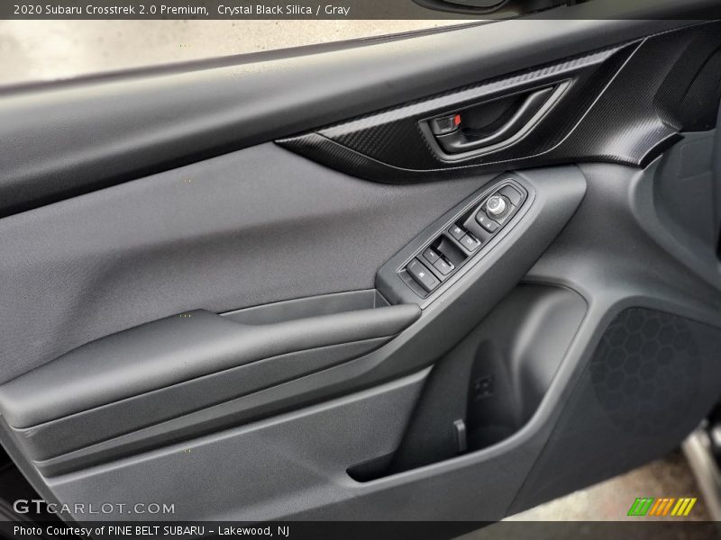 Crystal Black Silica / Gray 2020 Subaru Crosstrek 2.0 Premium
