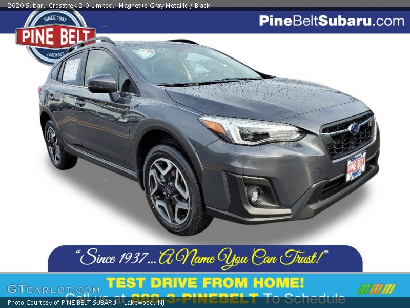 Magnetite Gray Metallic / Black 2020 Subaru Crosstrek 2.0 Limited