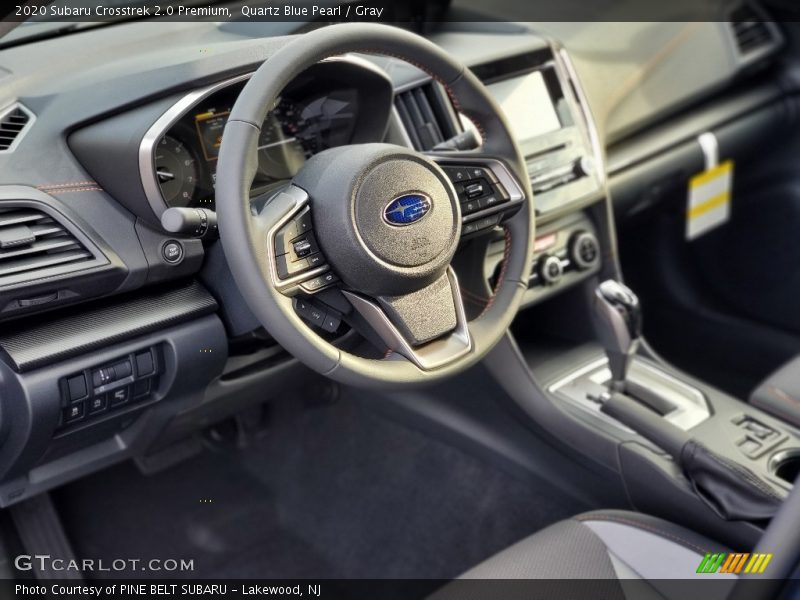 Quartz Blue Pearl / Gray 2020 Subaru Crosstrek 2.0 Premium