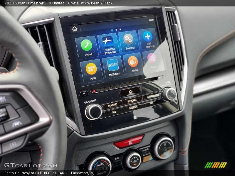 Crystal White Pearl / Black 2020 Subaru Crosstrek 2.0 Limited