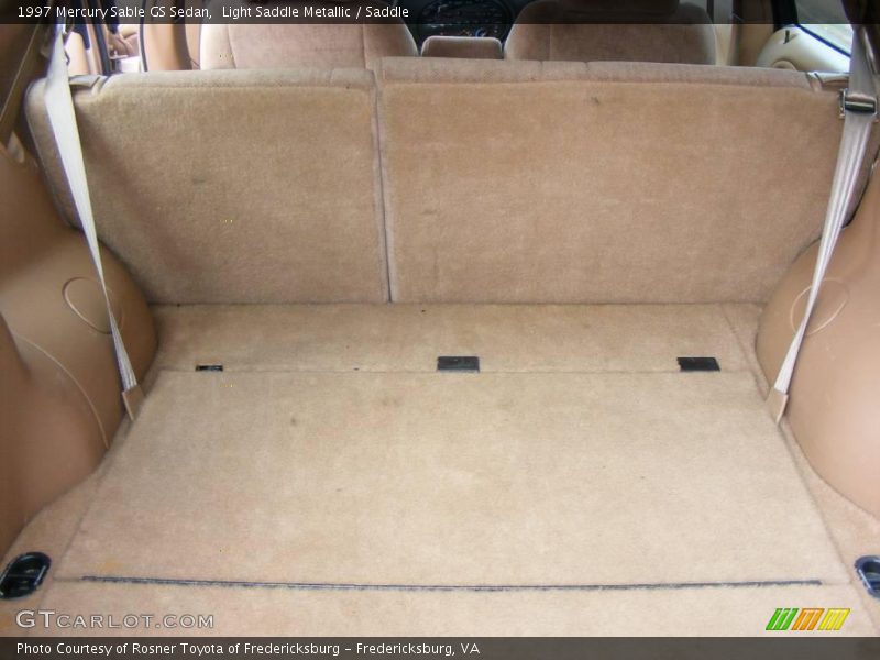 Light Saddle Metallic / Saddle 1997 Mercury Sable GS Sedan