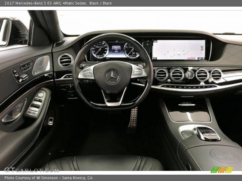 Black / Black 2017 Mercedes-Benz S 63 AMG 4Matic Sedan