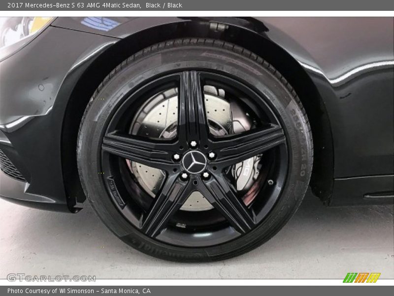 Black / Black 2017 Mercedes-Benz S 63 AMG 4Matic Sedan
