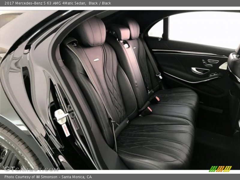 Black / Black 2017 Mercedes-Benz S 63 AMG 4Matic Sedan