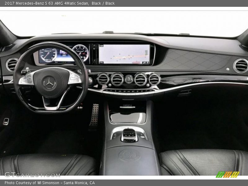 Black / Black 2017 Mercedes-Benz S 63 AMG 4Matic Sedan