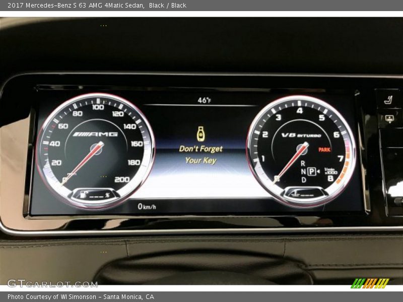 Black / Black 2017 Mercedes-Benz S 63 AMG 4Matic Sedan