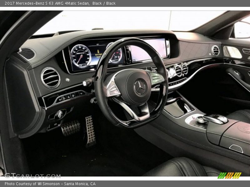 Black / Black 2017 Mercedes-Benz S 63 AMG 4Matic Sedan