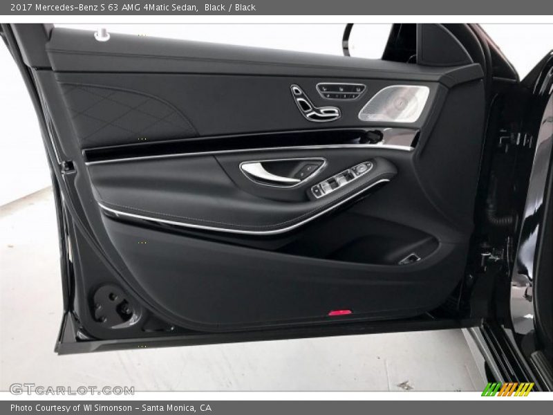 Black / Black 2017 Mercedes-Benz S 63 AMG 4Matic Sedan