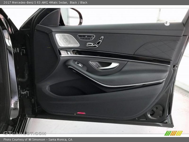 Black / Black 2017 Mercedes-Benz S 63 AMG 4Matic Sedan