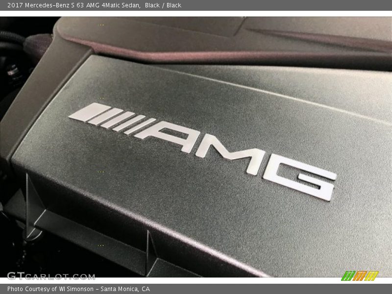 Black / Black 2017 Mercedes-Benz S 63 AMG 4Matic Sedan