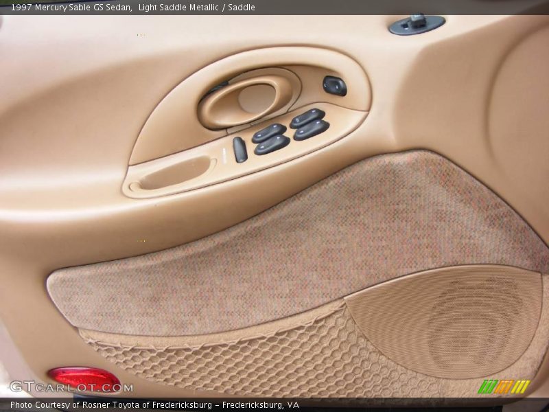 Light Saddle Metallic / Saddle 1997 Mercury Sable GS Sedan