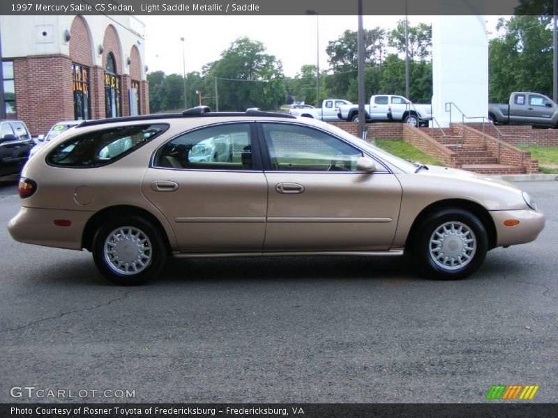 Light Saddle Metallic / Saddle 1997 Mercury Sable GS Sedan