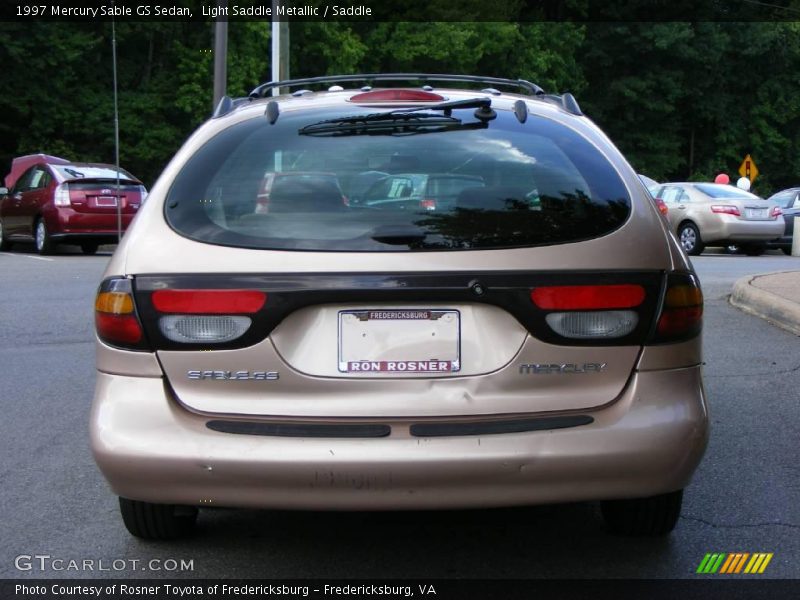 Light Saddle Metallic / Saddle 1997 Mercury Sable GS Sedan