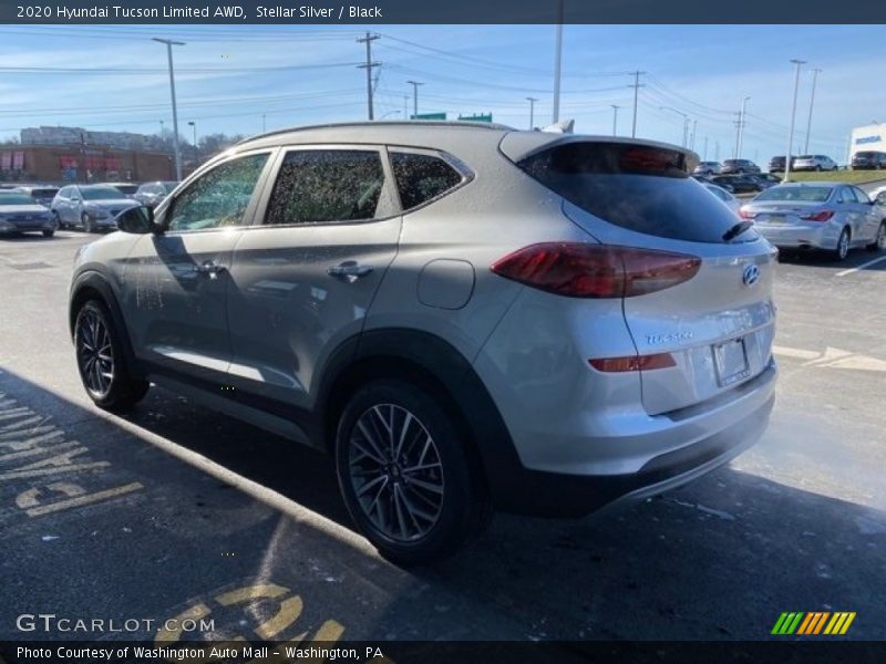 Stellar Silver / Black 2020 Hyundai Tucson Limited AWD