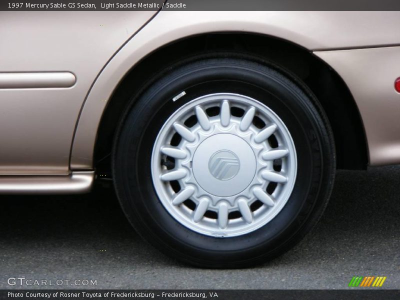 Light Saddle Metallic / Saddle 1997 Mercury Sable GS Sedan