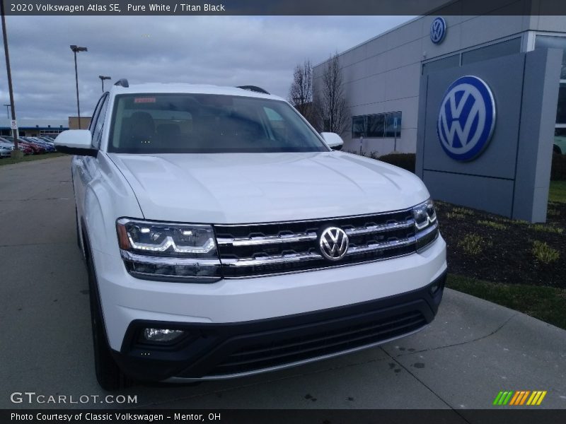  2020 Atlas SE Pure White