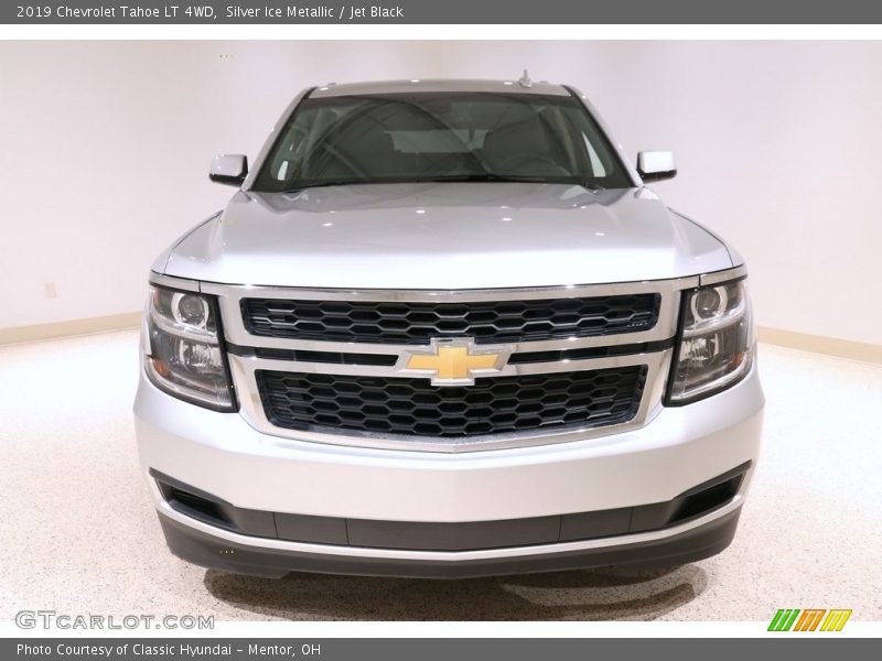 Silver Ice Metallic / Jet Black 2019 Chevrolet Tahoe LT 4WD