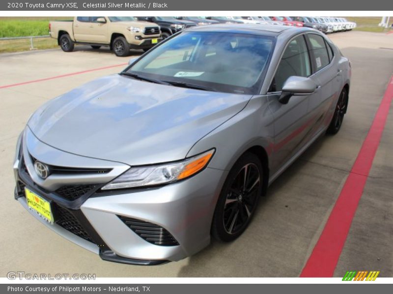 Celestial Silver Metallic / Black 2020 Toyota Camry XSE