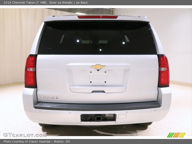 Silver Ice Metallic / Jet Black 2019 Chevrolet Tahoe LT 4WD