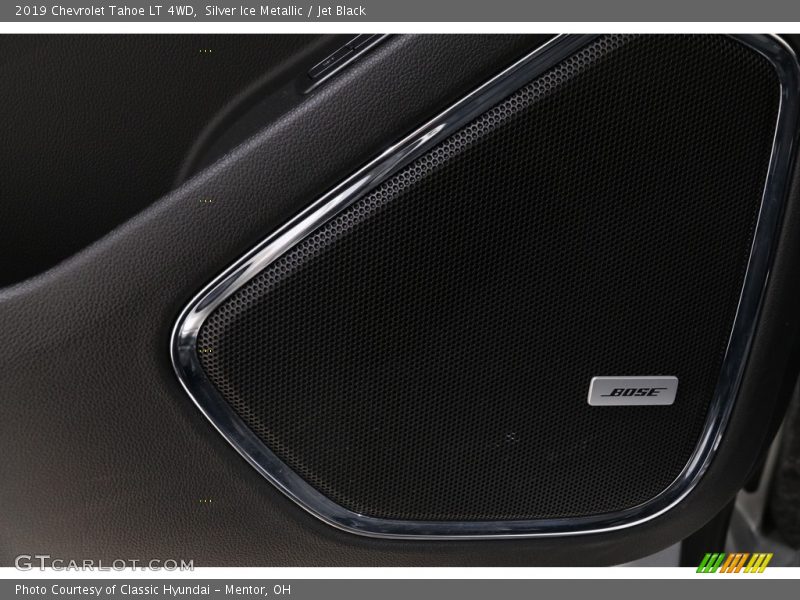 Silver Ice Metallic / Jet Black 2019 Chevrolet Tahoe LT 4WD