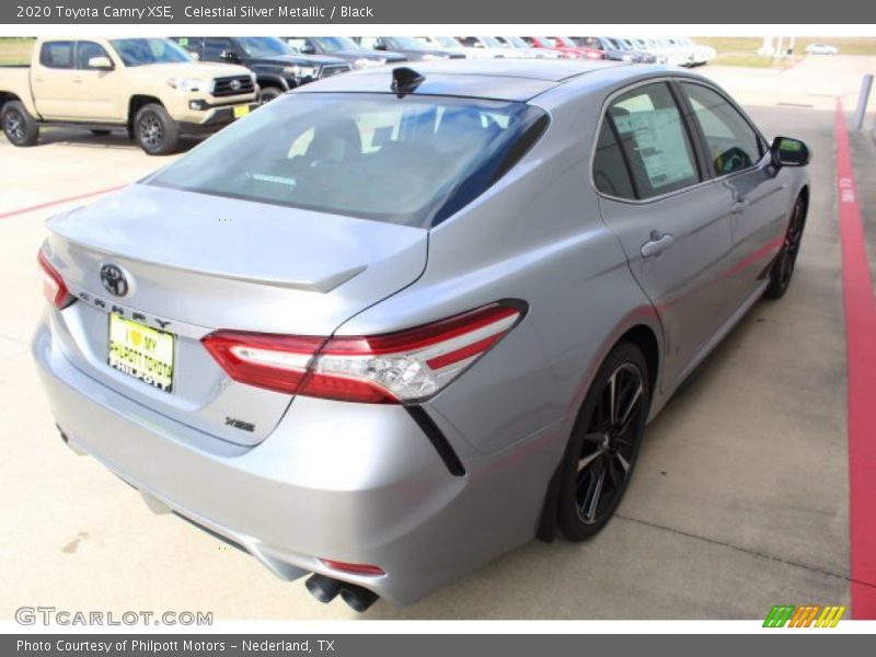 Celestial Silver Metallic / Black 2020 Toyota Camry XSE