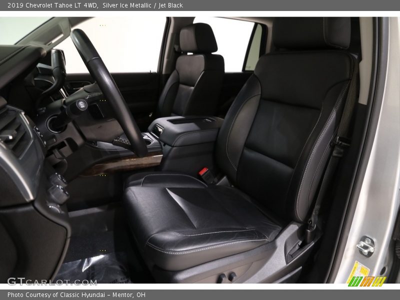 Silver Ice Metallic / Jet Black 2019 Chevrolet Tahoe LT 4WD