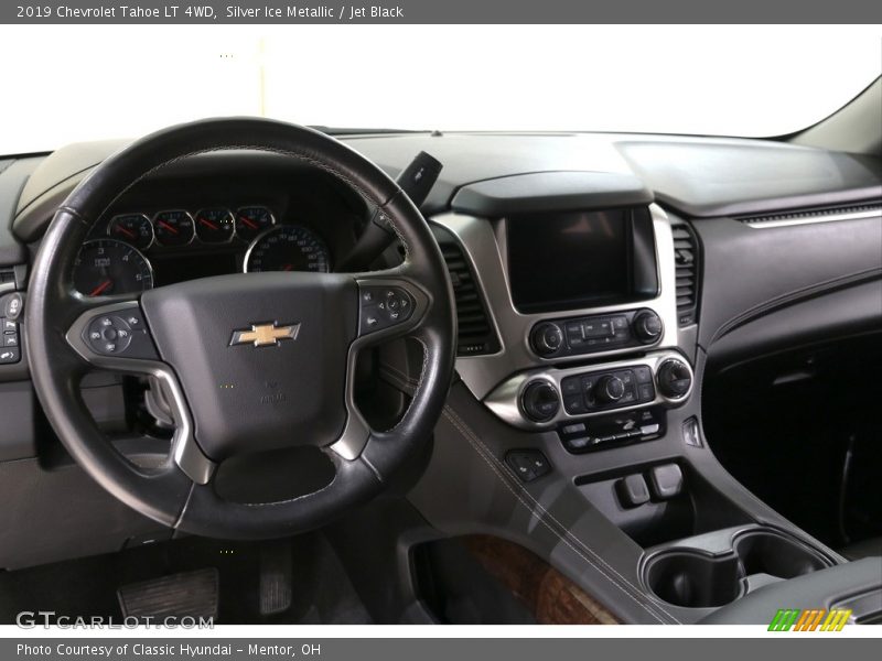 Silver Ice Metallic / Jet Black 2019 Chevrolet Tahoe LT 4WD