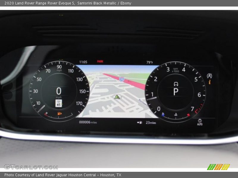  2020 Range Rover Evoque S S Gauges